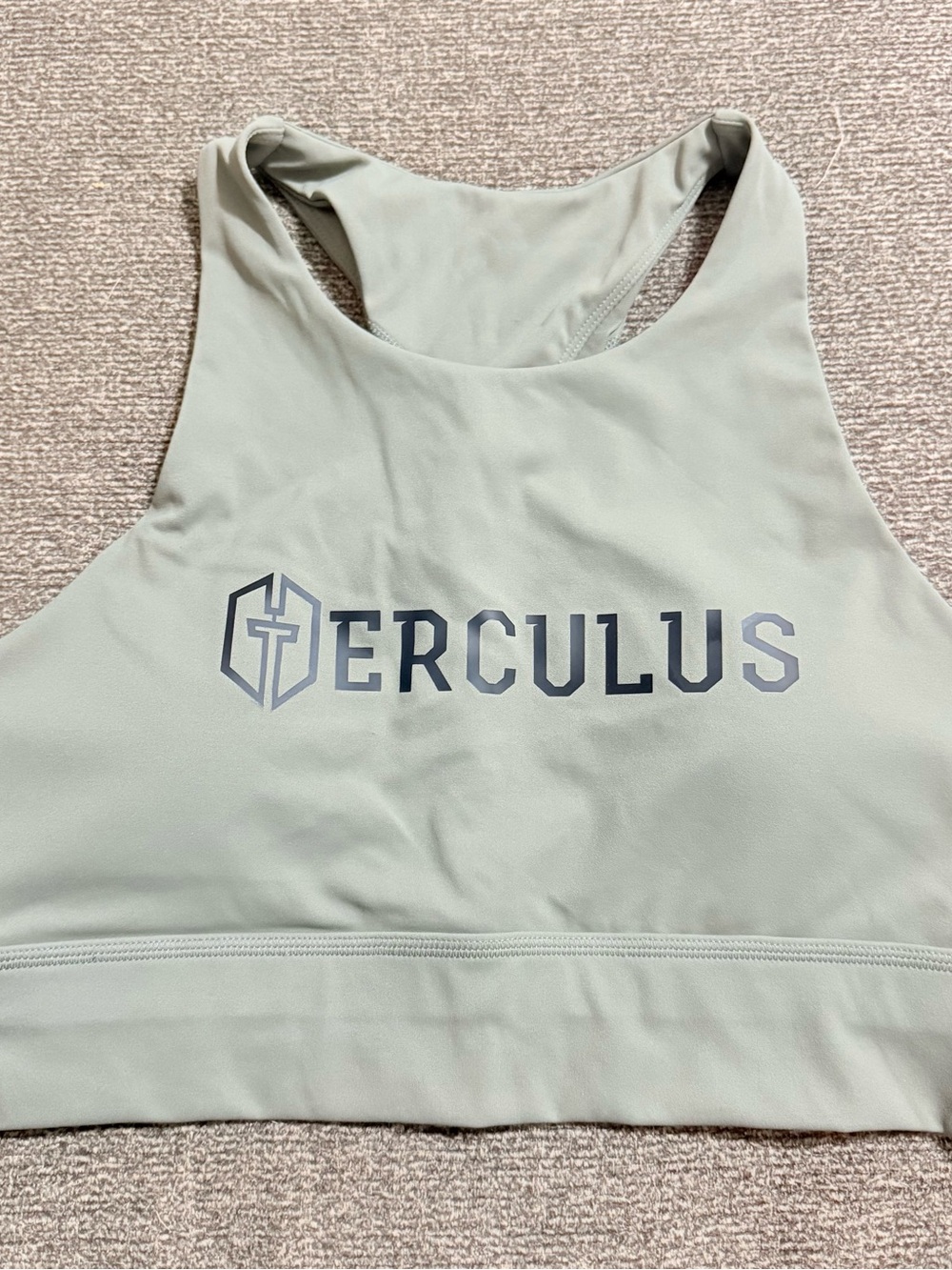 Sage Green Racerback Sports Bra